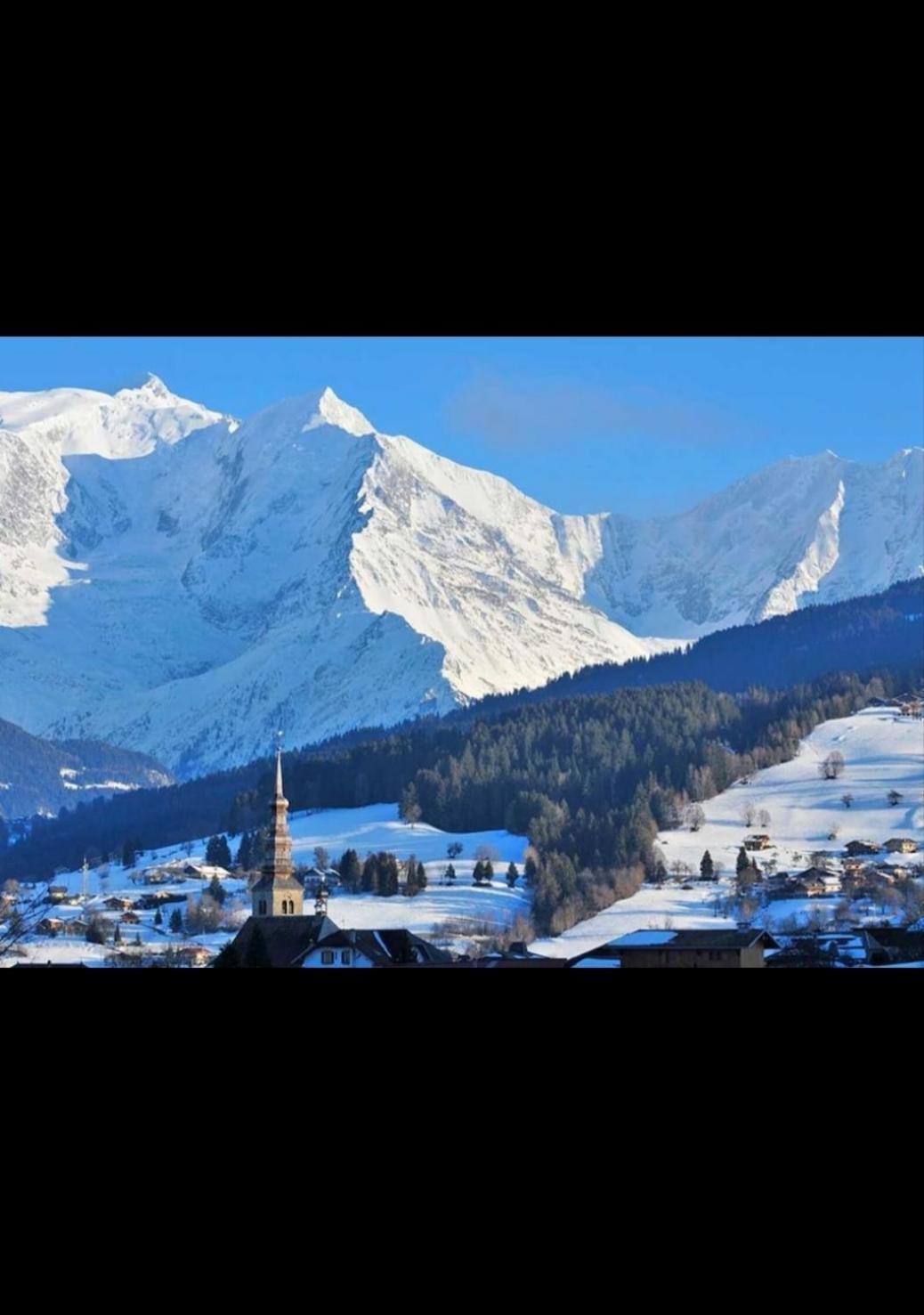 Studio Porte Du Mont Blanc Combloux Aux Pieds Des Pistes Екстер'єр фото